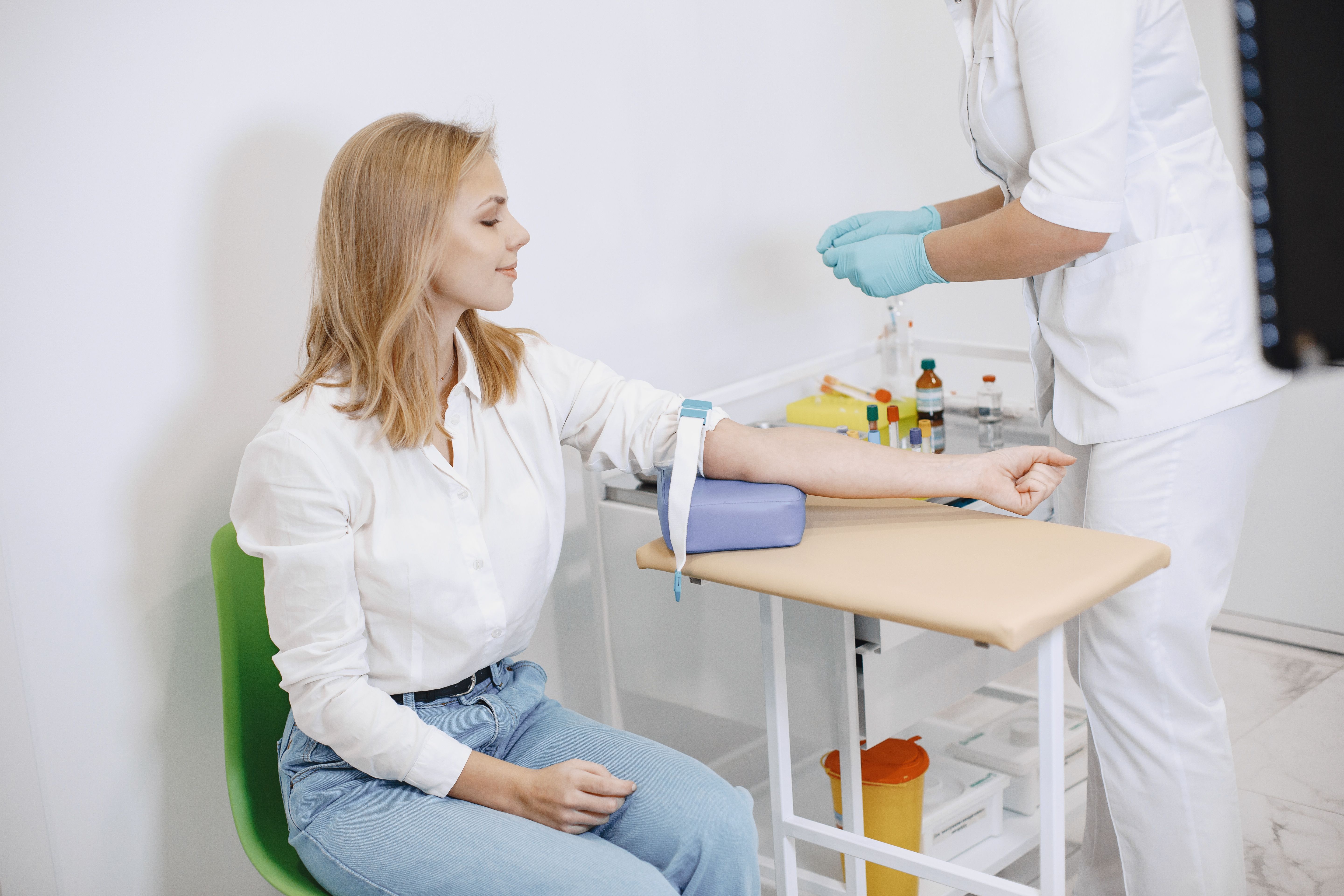 Private blood testing and phlebotomy service